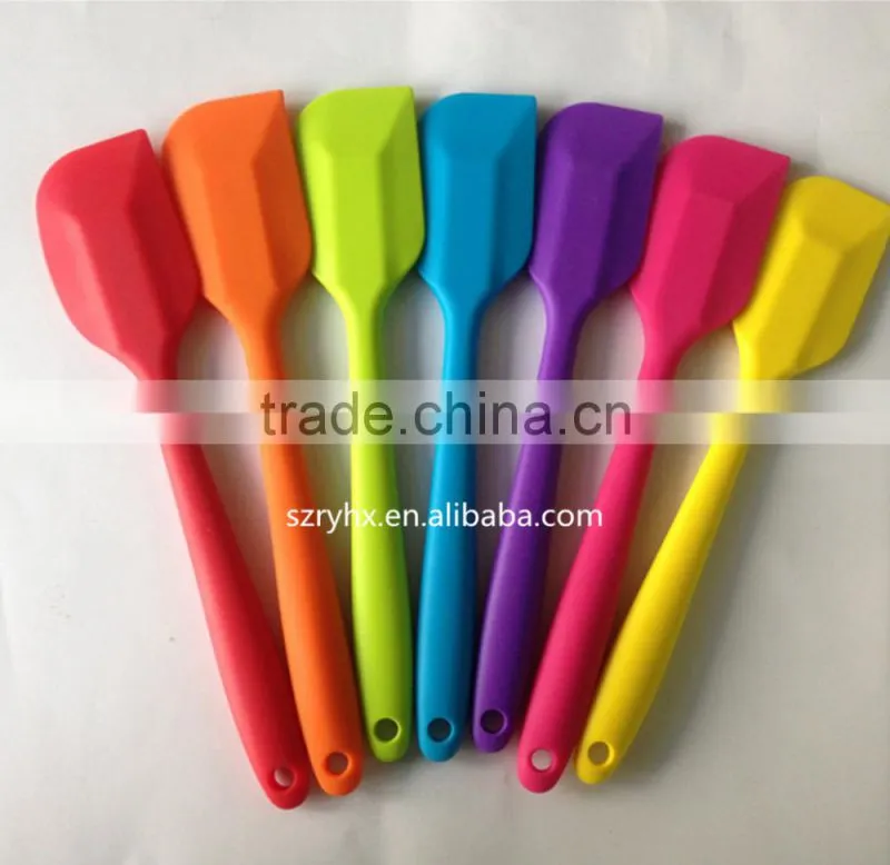 2016 FDA grade/Colorful Heat Resistant Spatula/Silicone Spatula Set