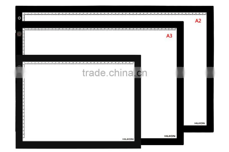 LED drawing copy board tracing board acrylic LED magic light writing board
