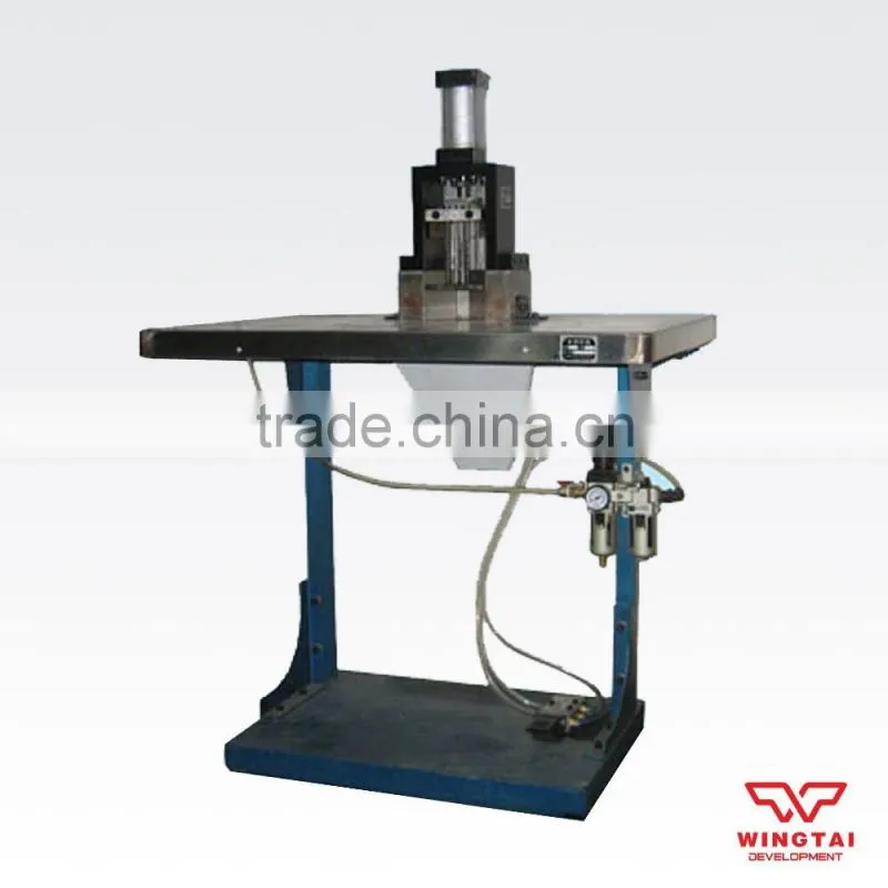 Pneumatic rounded corner punch