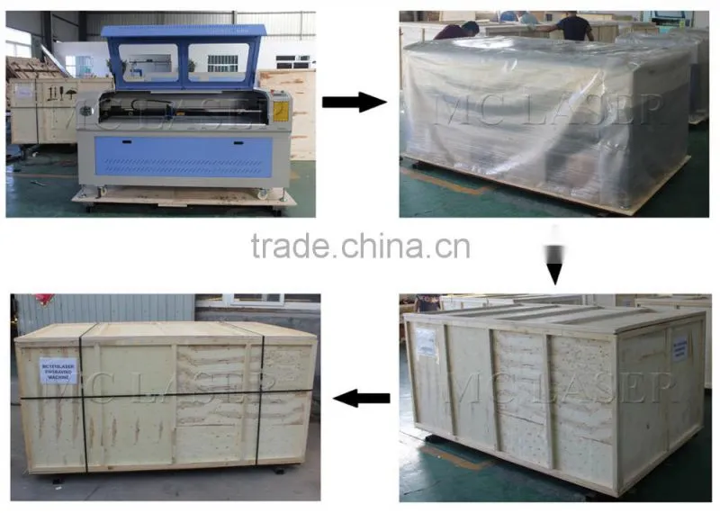 Co2 reci laser iron sheet cutting machine cut out metal letters hot sale MC1390