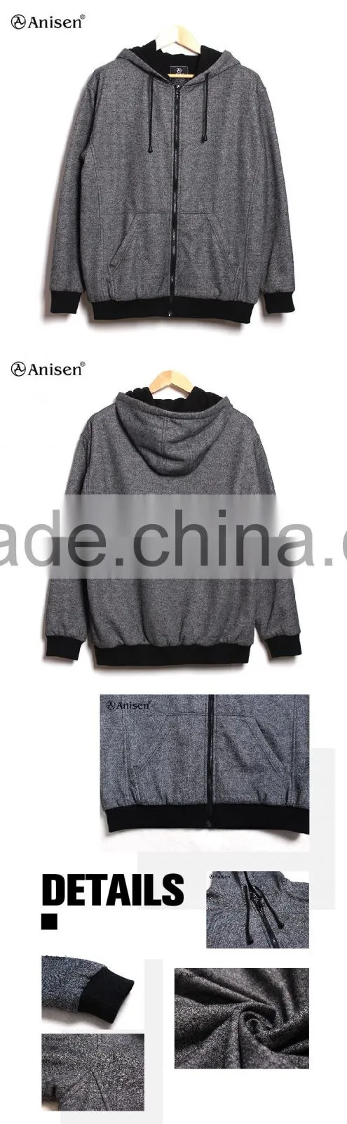 100%polyster wholesale outdoor sweater fleece men jacket