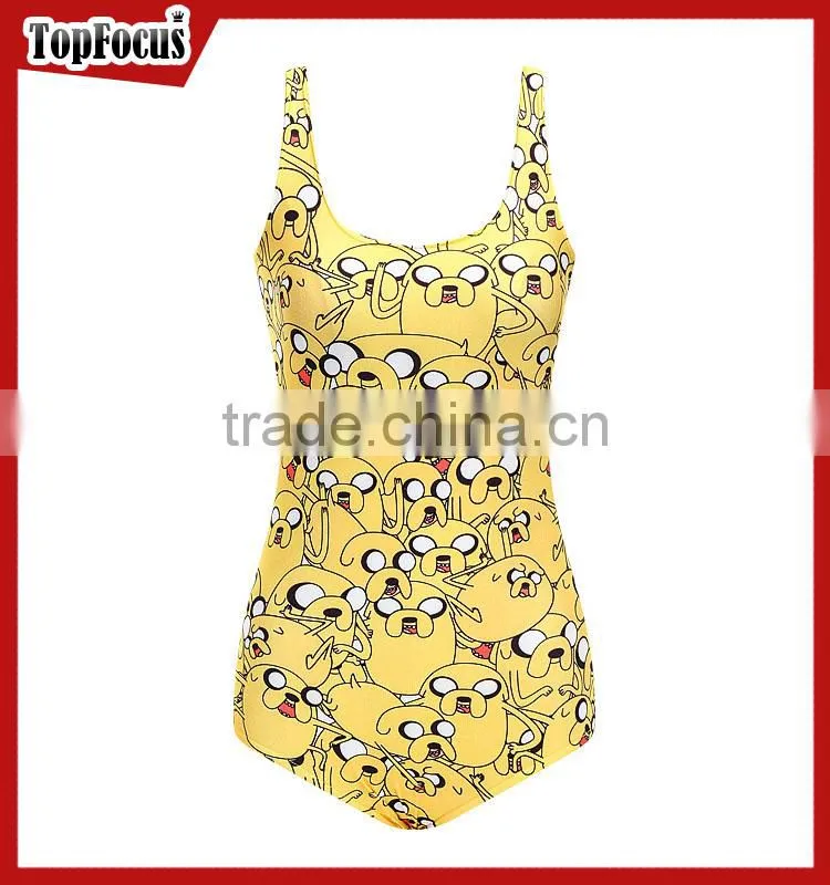 Customized design your own one piece swimsuit