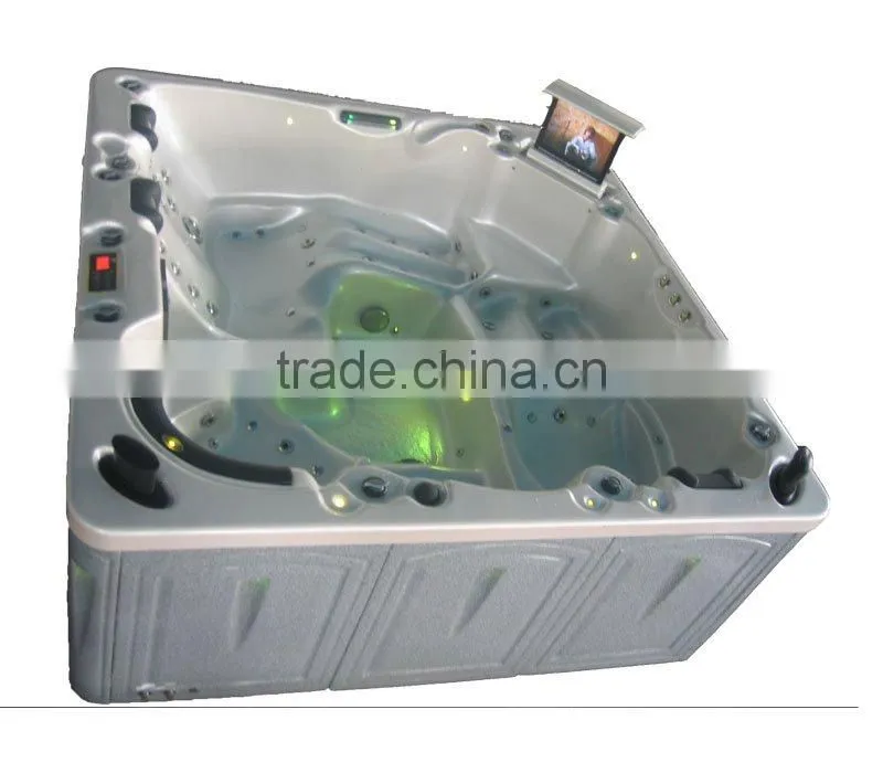 spa pool with TVset