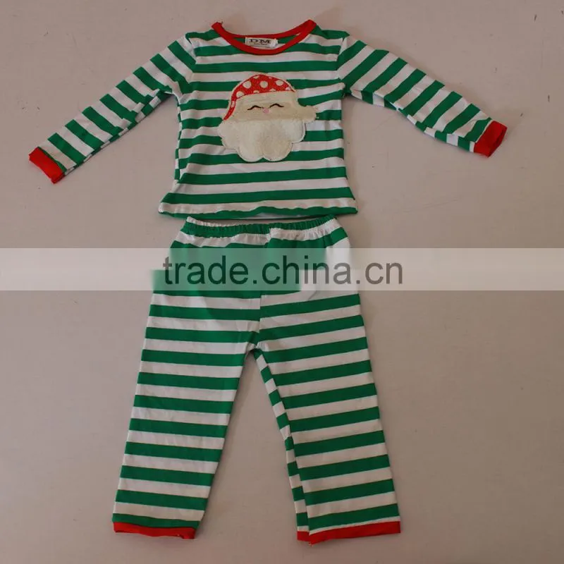Baby Outfits Top Match Long Sleeve Cotton Pants Set Christmas Cute clothing Santa Kids Clothes