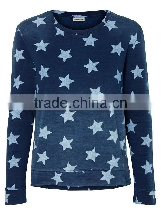 Custom Women all over Printed Long sleeve sport Camo Thin Sweatshirts