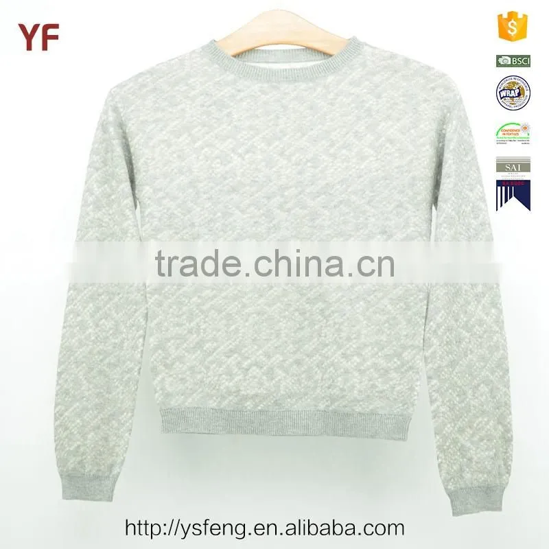 Girls Design Knitted Kids Pullover Sweater