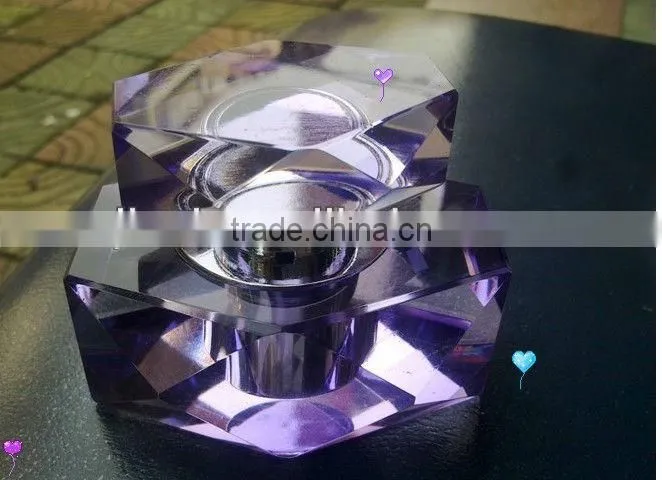 Elegant crystal perfume bottle ,car crystal perfume bottle