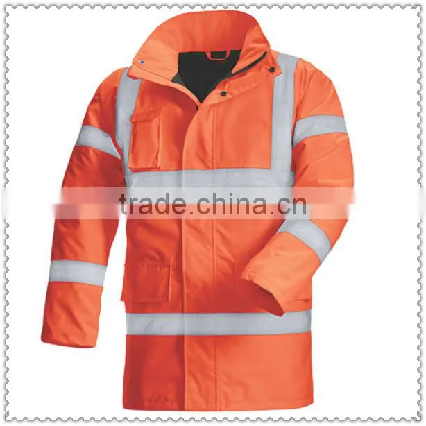 Water Resistant Windproof HI-VIS JACKET for Foul Weather