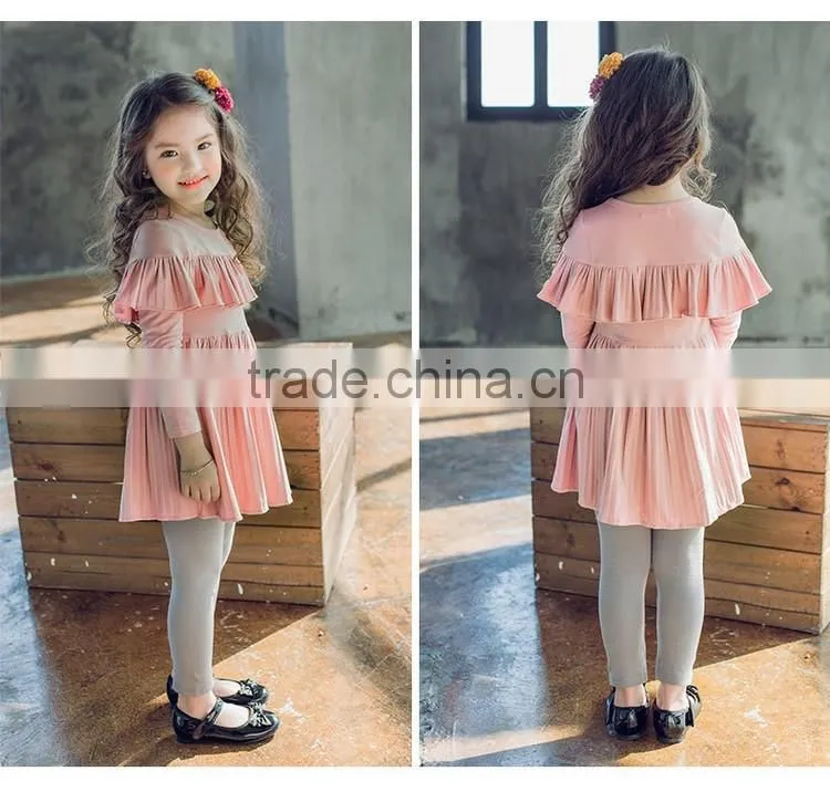 Lovelybabies kids fashion dresses pictures fashion ruffle icing modern dresses for girls