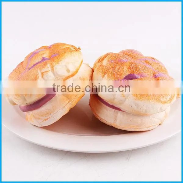 China wholesale stress release squishy fake bread Soft slow rising squishy toys