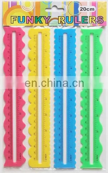 Flexible ruler set
