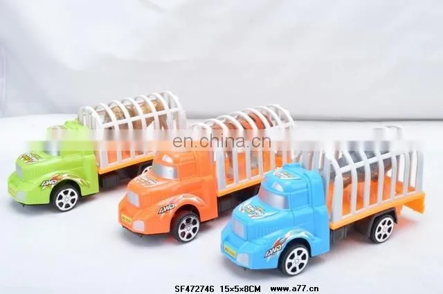 Funny trucks and trailers toys for children