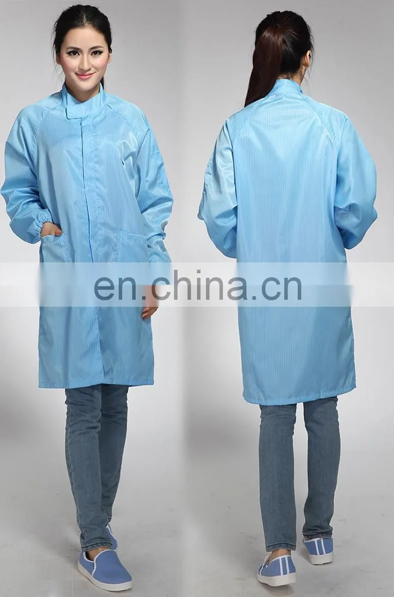 Youtong Textile white color Best price antistatic protective clothing ,cleanroom workwear