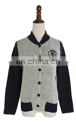 Men 2017 Fashion as spring gray Color knit Cardigan Women Sweater also fit for kid clothing