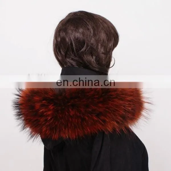 Jacket Hood Trim Real Raccoon Fur