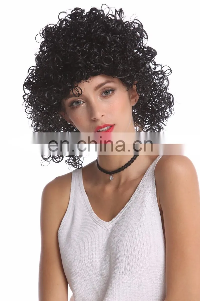 Black women party wigs P-W225