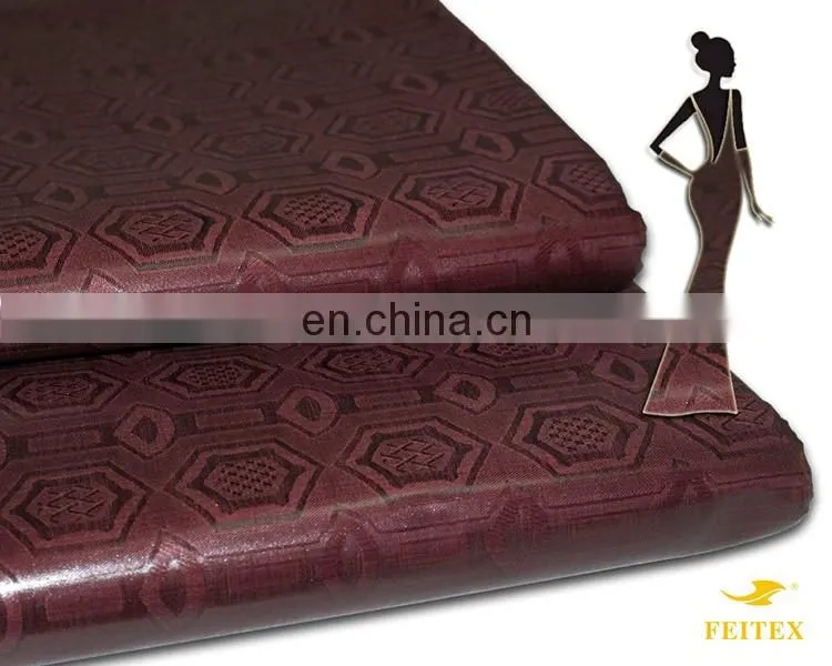 Popular Wholesale Textiles African Fashion Brocade Cotton Fabric for Women Party