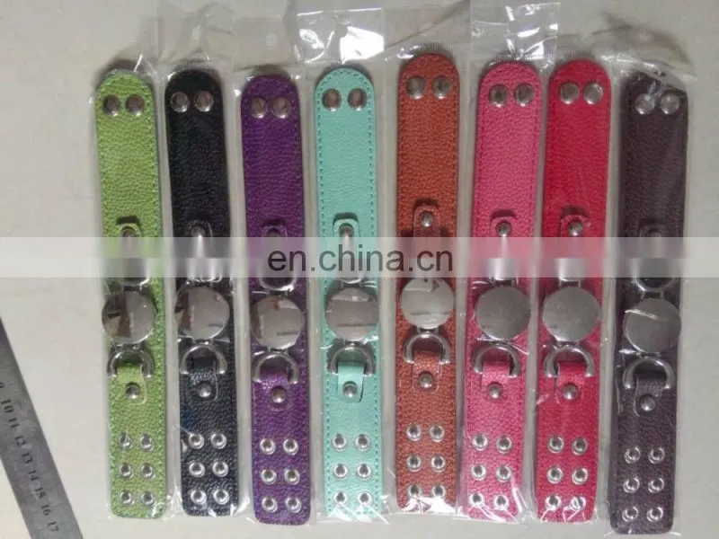 Wholesale bargin price leather bracelet from factory