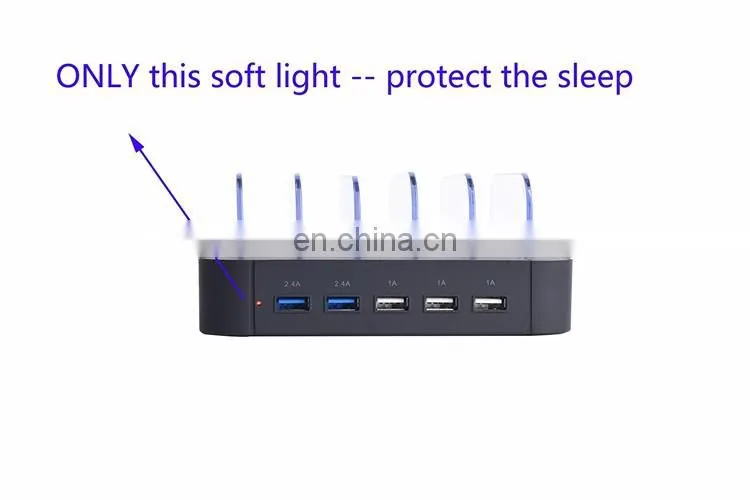2017 Amazon hotselling new style 5 port usb charging station