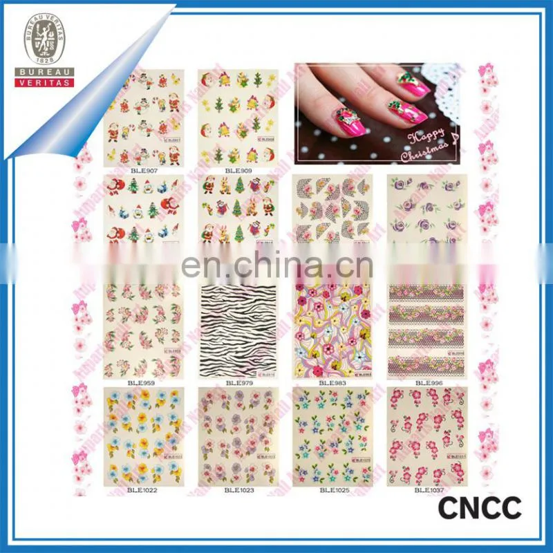 2015 new NFC Flash LED beauty nail Sticker Decal magic electric induction nail art stickers