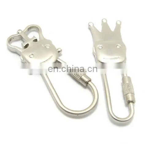 OX Lover Keychain, Zinc Alloy
