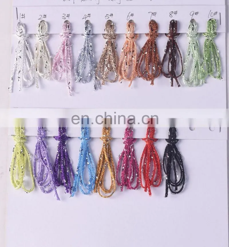 China factory glitter string door curtain with lurex cream