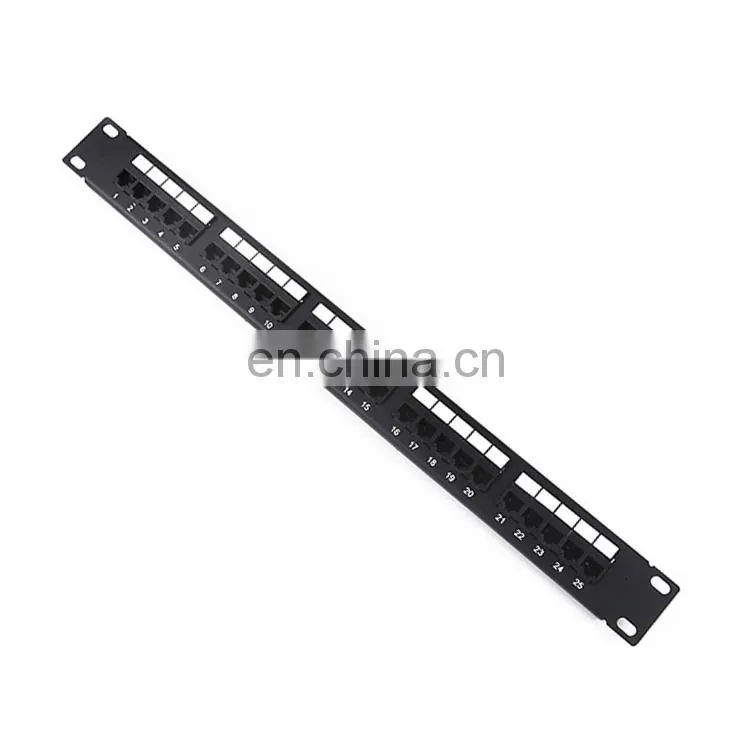 48 port fiber optic cat7 cat6 utp ftp patch panel