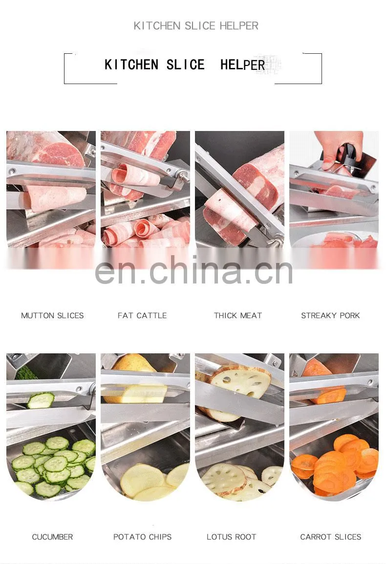 Home Use Applicable mutton cutting machine/Hotle Use Applicable beef slices machine/Retail Applicable carrot slicer