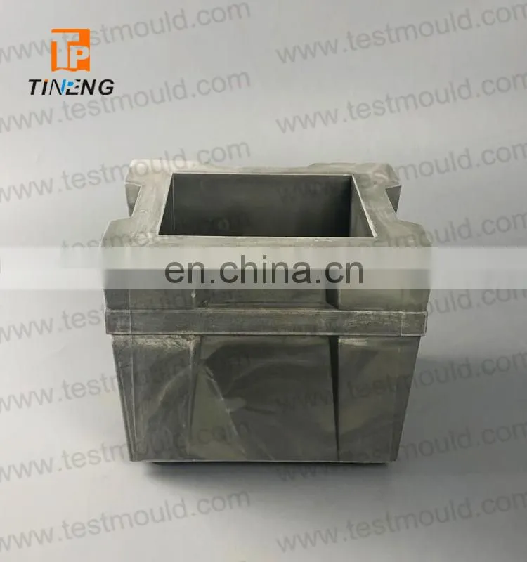 150mm one gang Polyurethane concrete cube test mould