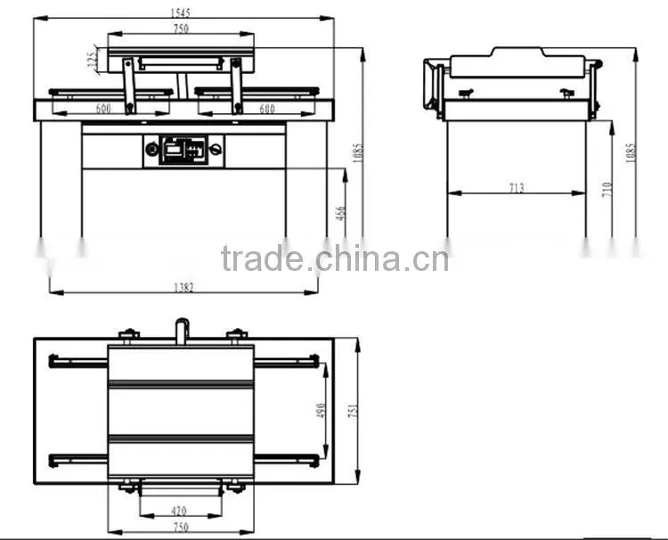 Hot selling vacuum packing machine with low price