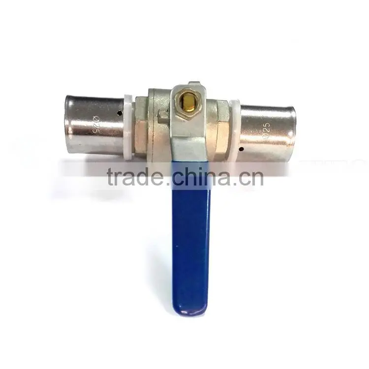 2016 high pressure drz small gas valve 3 way gas Butterfly ball valve