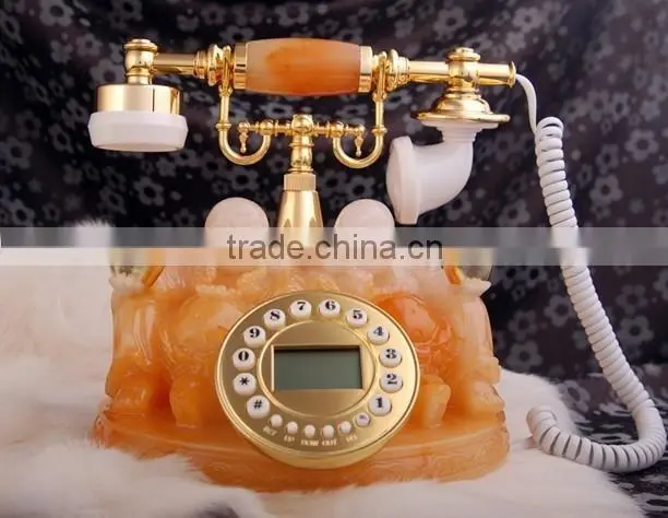 Fantasy resin telephone,retro phone