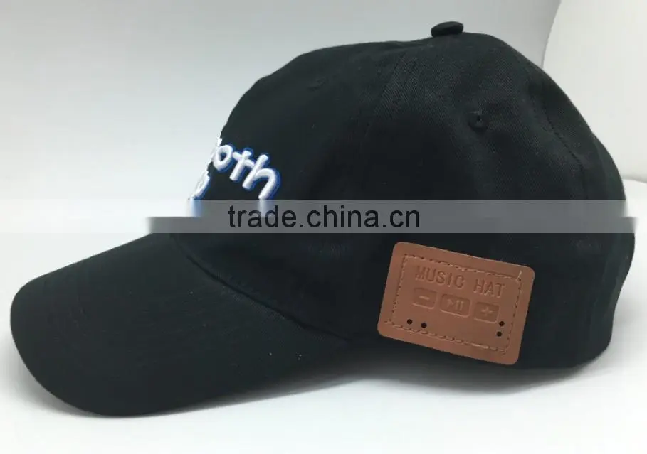 bluetooth music hat cap with stereo headphone adult bluetooth cap