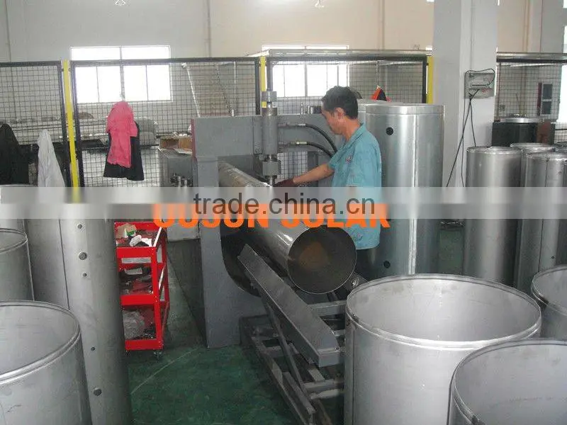 Compact Pressurized Heat Pipe Solar Boiler