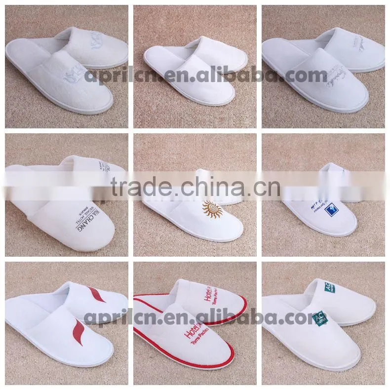disposable spa mens cheap slipper leather