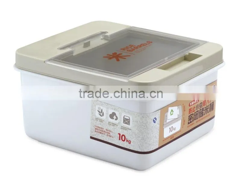 Plastic Rice Dry Food Container Rice Dispenser
