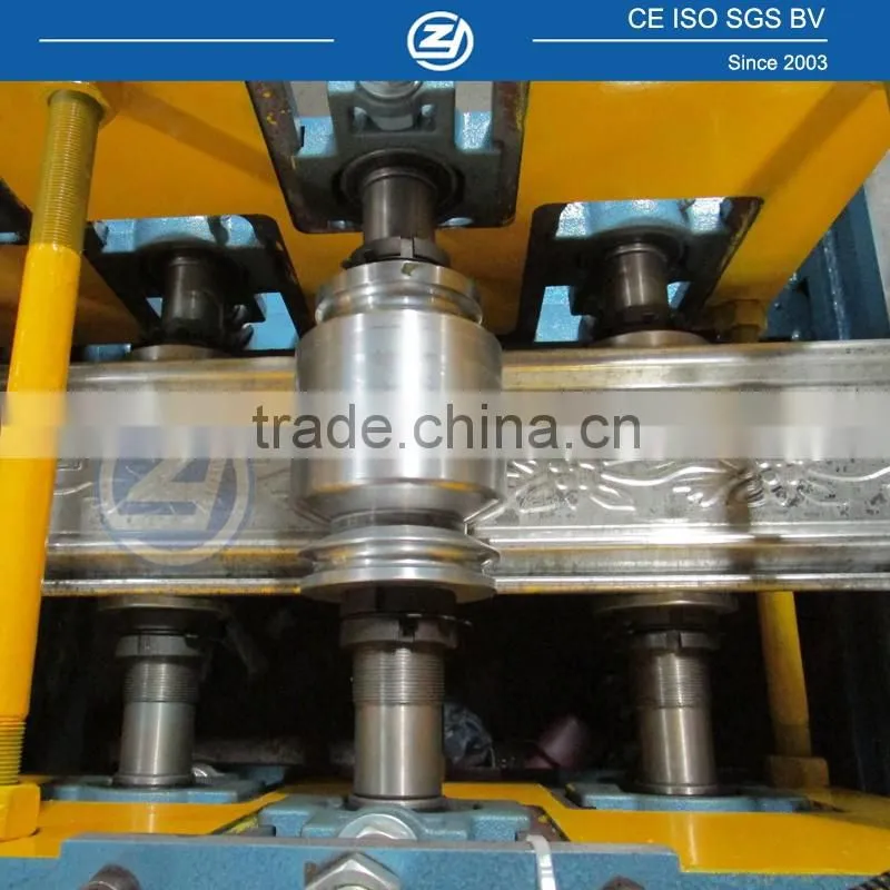 0.8-1.2mm Metal Embossing Roll Shutter Door Roll Forming Machine Manufacturer