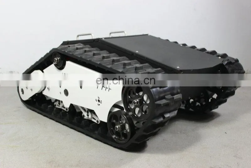 Wireless remote control tank car chassis robotic platform for robot development