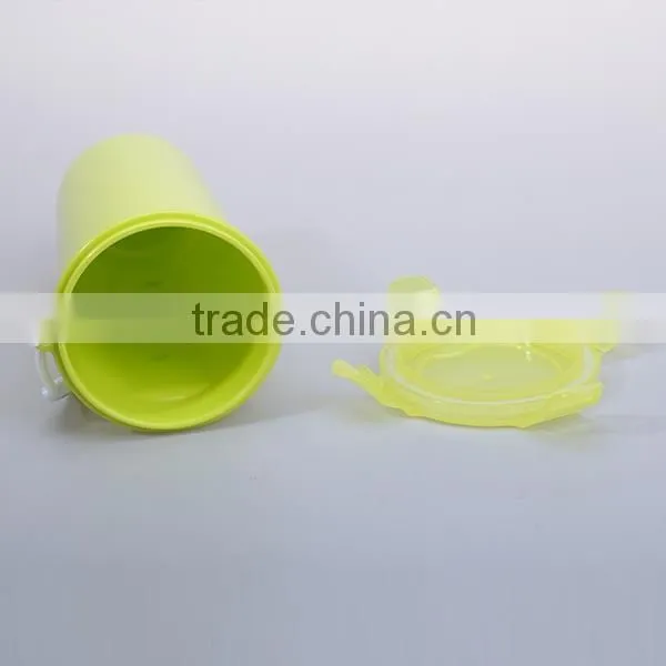 500ml student Plastic sport drinking water cup with handle