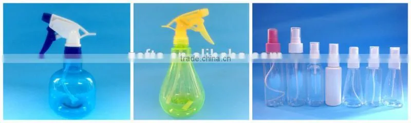 White cylinder PET bottle with big dust cap,White cosmetic skin care PET spray bottle