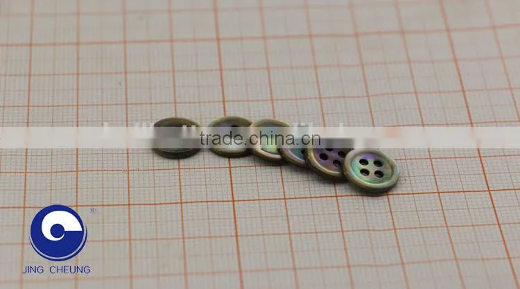 customized sea shell button