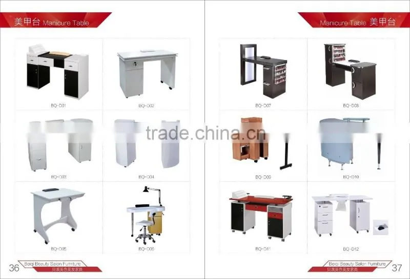 Hair and Beauty Salon Manicure Products Factory Supply Nail Service Station Manicure Table