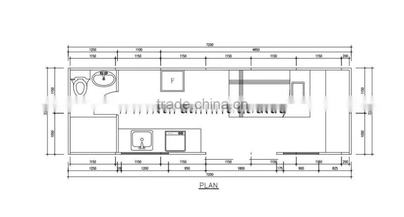 China supplier container house price /container modular house for living/mobile home