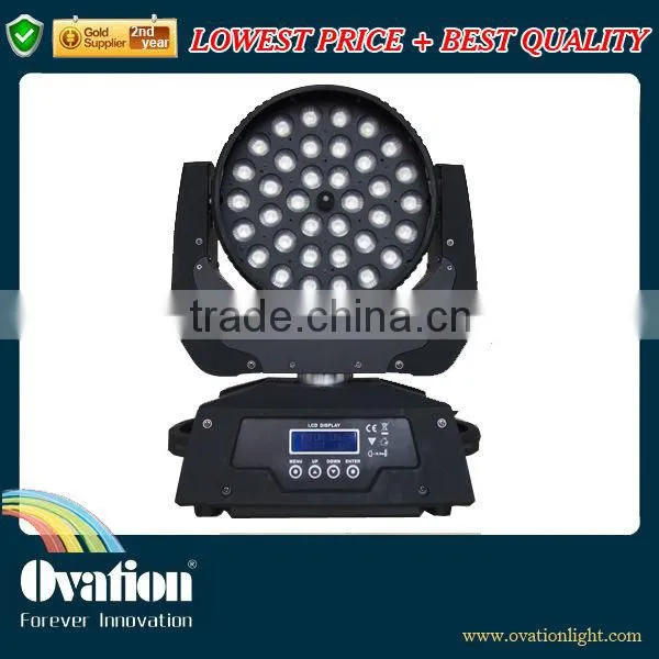 Zoom Moving Head 36pcs 12W RGBW 4in1led Professinal Stage Lighting Zoom