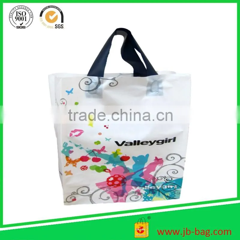 JUNBANG 2016 Promotional shopping factory PE plastic custom bag manufacturer