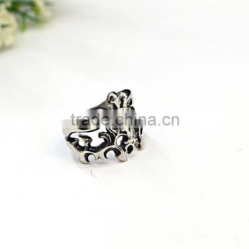 boys rings fashion titanium stainless steel ring