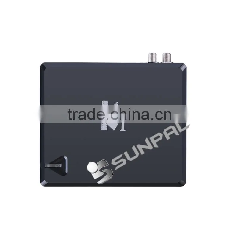 Wholesale quad core 1G DDR3 8G Nand Flash android TV Box dvb K1 android 4.4 KI dvb s2 satellite receiver
