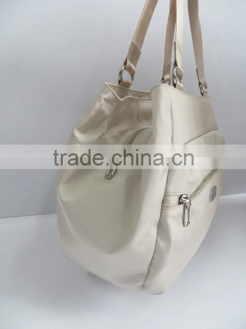 newest style waterproof white handbag bag lady