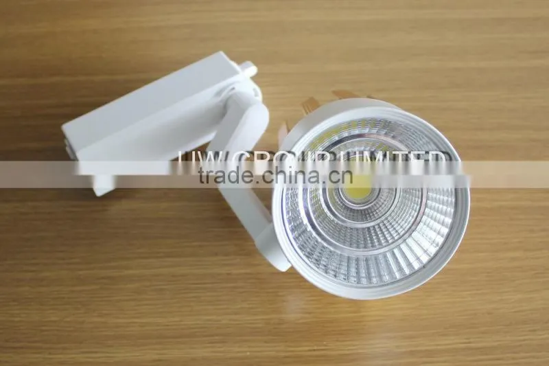 2015 golden color wholesale track light lamp spotlight with warm white pure cold white color