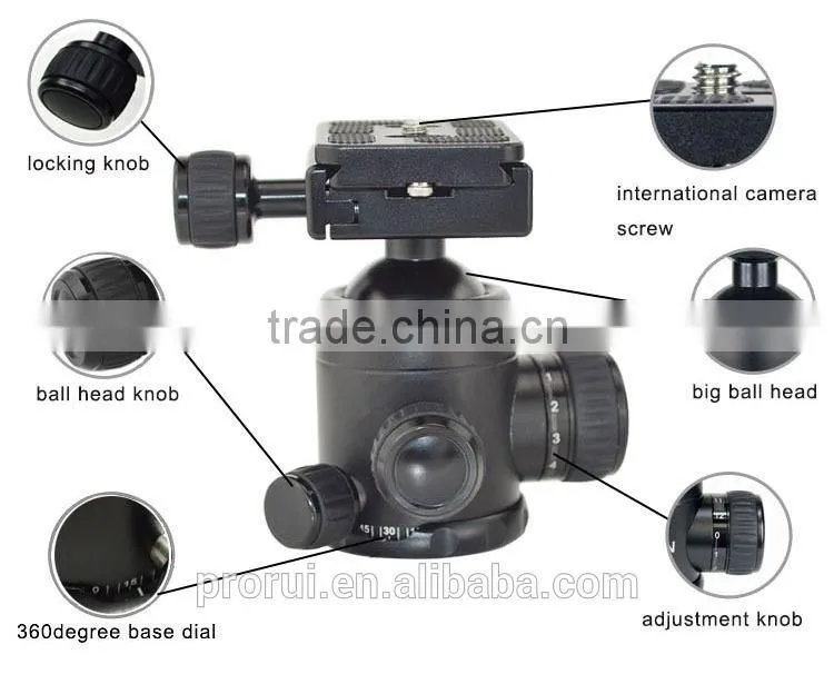 Mini Tripod Kit for Most Digital Camera/Smartphone,Rotating Ball Head & Universal Smartphone Tripod Mount/Stand Holder